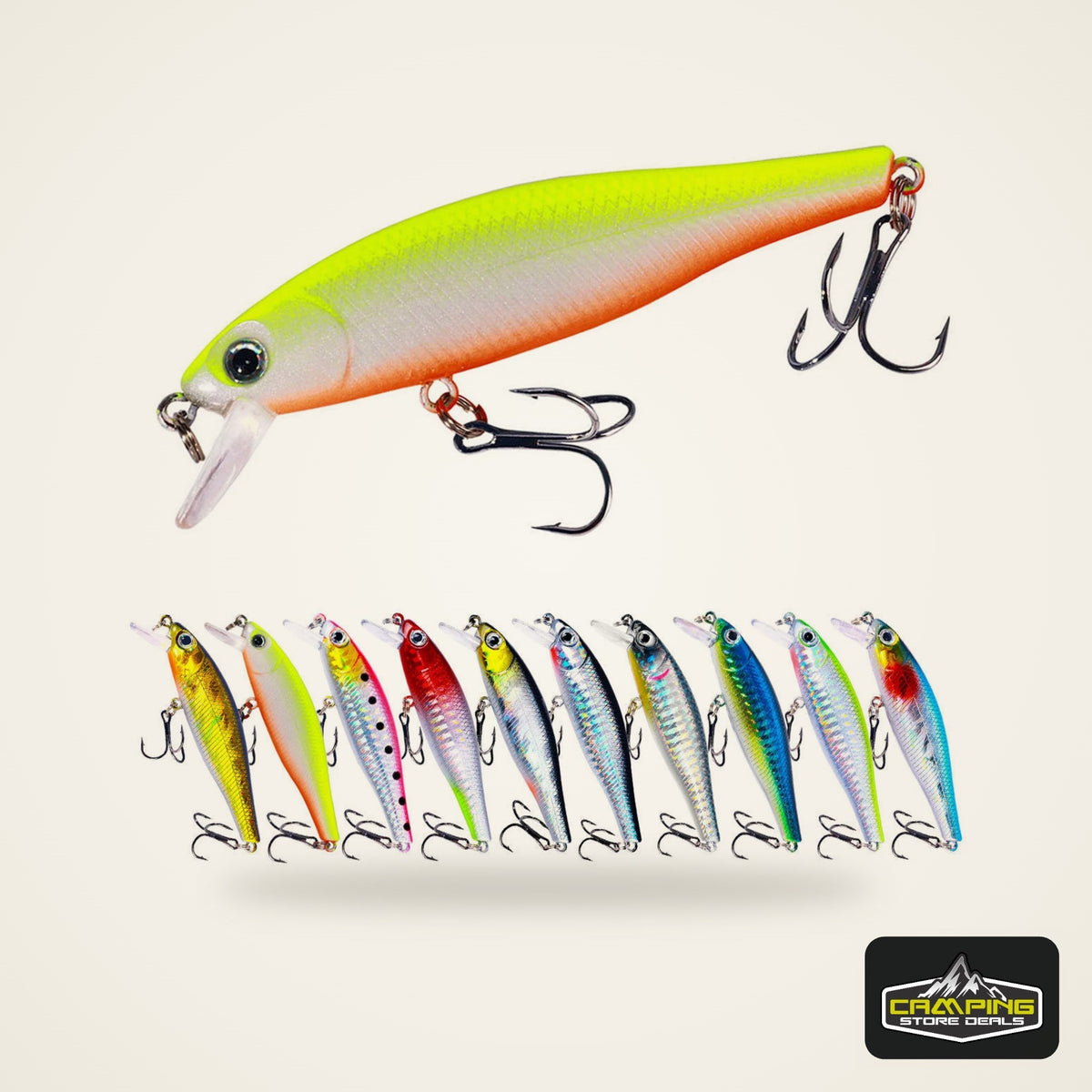 Minnow Jerkbait Wobbler 8.8cm 9g