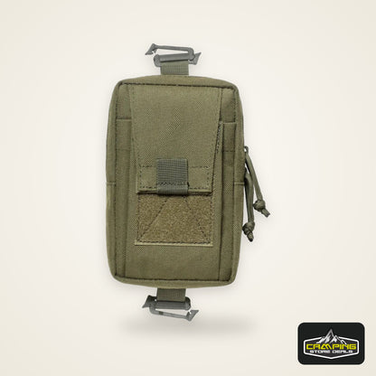 Molle Backpack Strap Bag Phone Holder Outdoor Sports Running Camping Hiking Hunting Accessories Organizer EDC Tool Waist Pouch