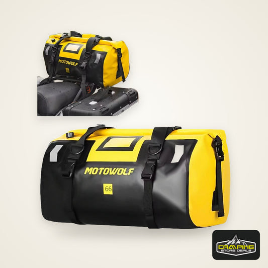 Motorcycle Waterproof Tail Bag Travel Outdoor Dry Luggage Roll Pack Bag 20 /40/66 Motorbike Luggage Backpack Motorcycle Seat Bag