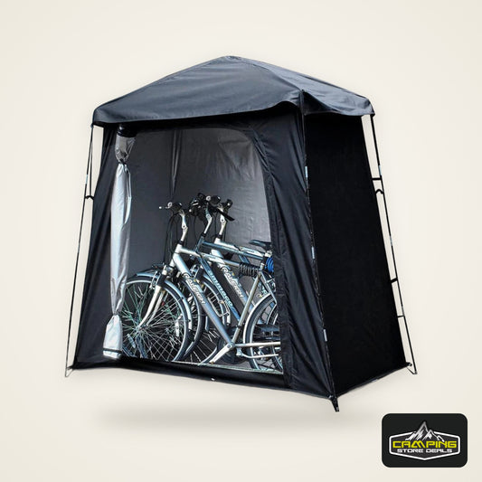 Mountain Bike Shed Tent, Outdoor Storage Tent, Waterproof Motorcycle Shelter with Floor, Bike Cover, Bikes Storage For Fishing