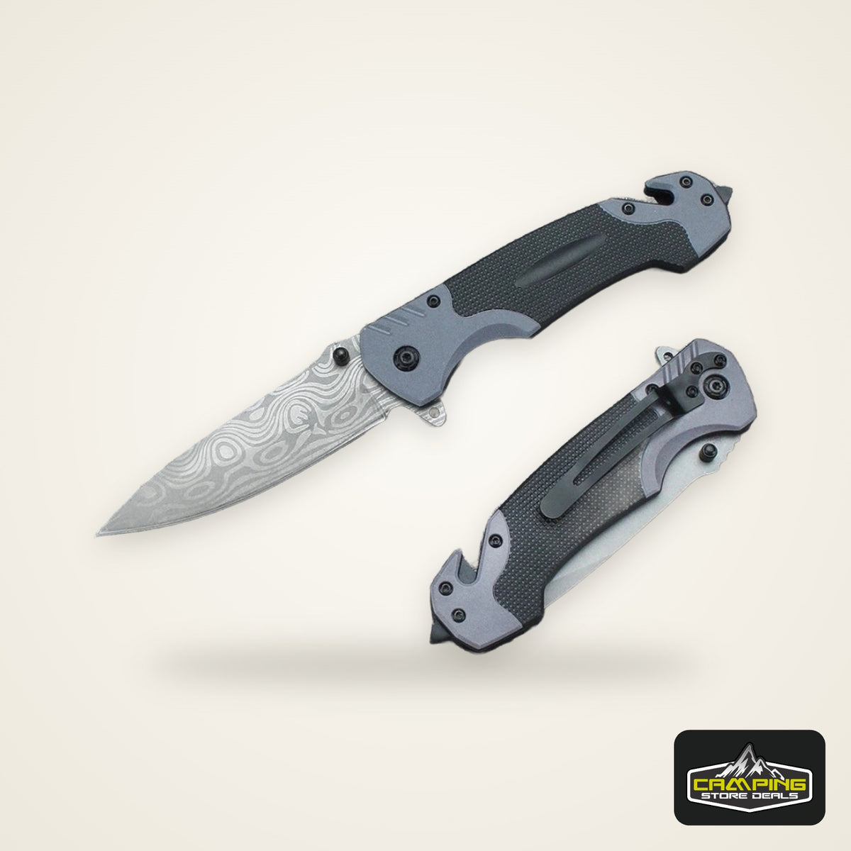 Multi Functional Sharp and Convenient Folding Knife Pocket Knife, Suitable for Wilderness Survival, Camping, Fishing, Hunting