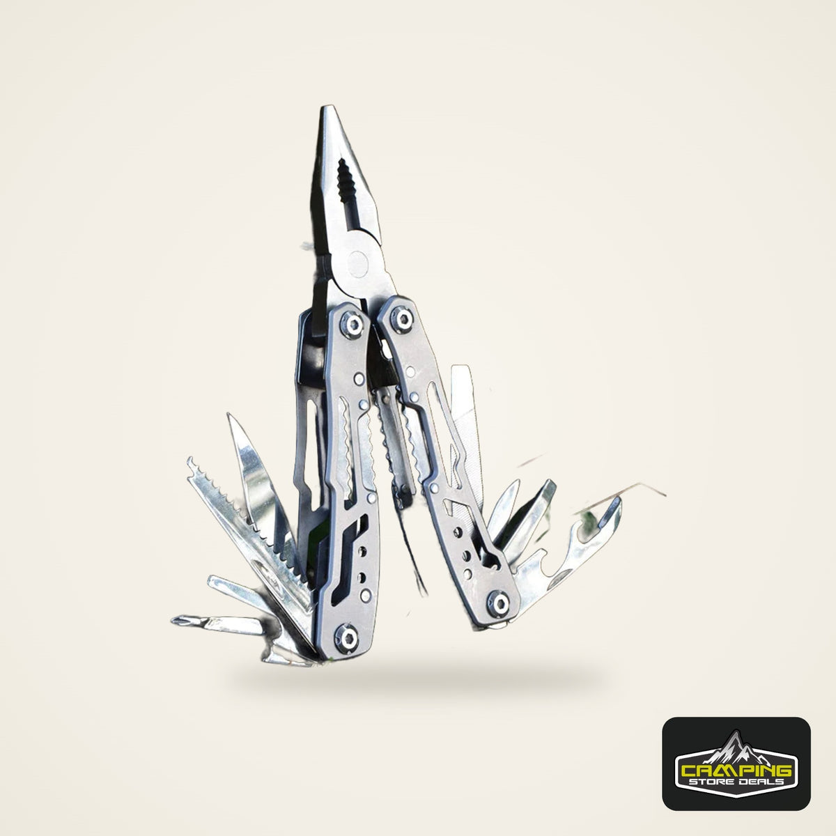 Stainless Steel Folding Multi-Tool Pliers