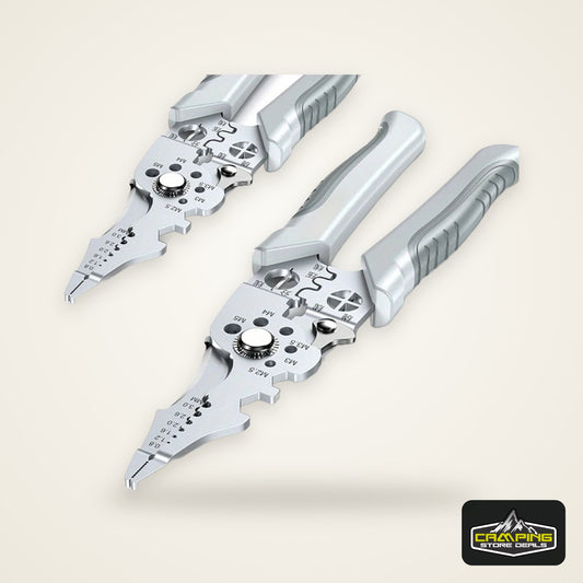 Multifunctional Electrician Pliers, 6-in-1 Wire Stripper Separator, Cutting and Crimping Tool for Cable Repair and Installation