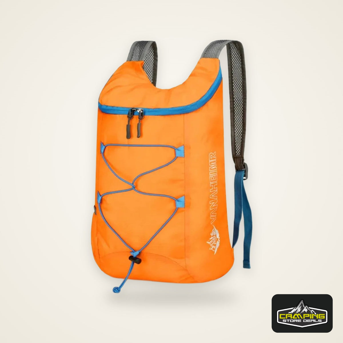 Multifunctional Outdoor Folding Backpack High Density Lightweight Waterproof Nylon Fabric Sports Bag for Camping Hiking Travel