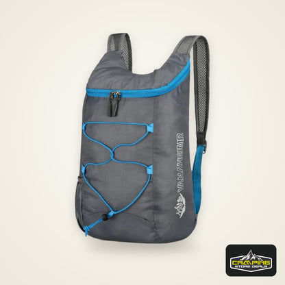 Multifunctional Outdoor Folding Backpack High Density Lightweight Waterproof Nylon Fabric Sports Bag for Camping Hiking Travel