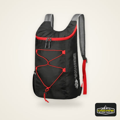 Multifunctional Outdoor Folding Backpack High Density Lightweight Waterproof Nylon Fabric Sports Bag for Camping Hiking Travel