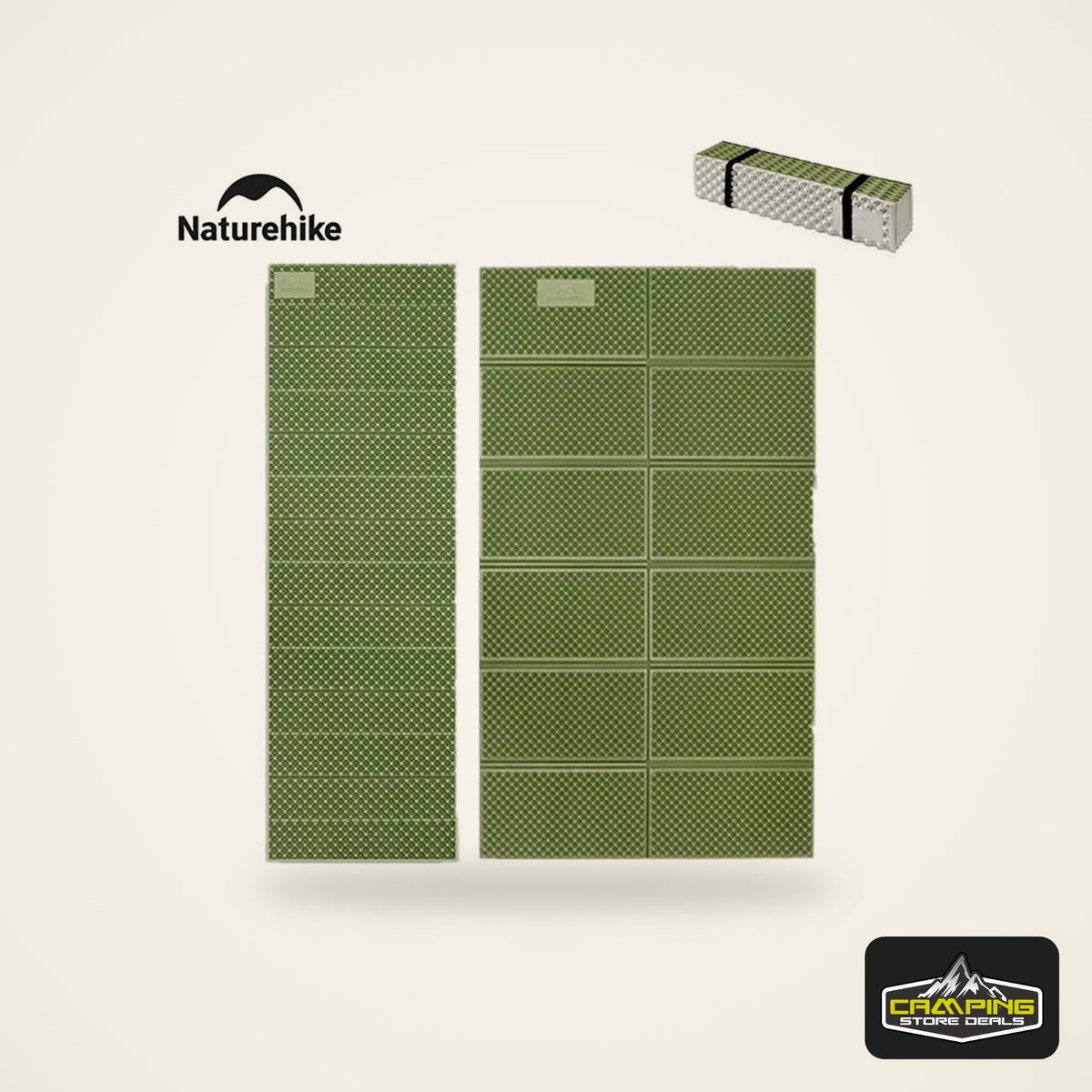 Naturehike 2024 New Camping Mat Winter Warm Moisture Proof Ultralight Sleeping Pad 4 Season Widen Hiking Travel 1-2 Person Mats