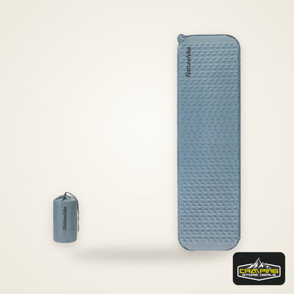 Naturehike Inflatable Mat Ultralight R2.1Air Mattress Sleeping Pad with Foam for Camping Backpacking Hiking Traveling Portable