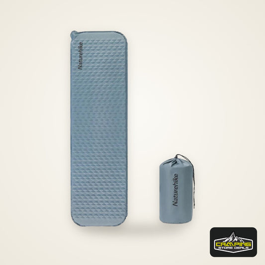 Naturehike Inflatable Mat Ultralight R2.1Air Mattress Sleeping Pad with Foam for Camping Backpacking Hiking Traveling Portable