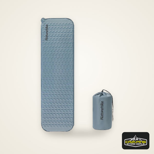 Naturehike Inflatable Mat Ultralight R2.1Air Mattress Sleeping Pad with Foam for Camping Backpacking Hiking Traveling Portable