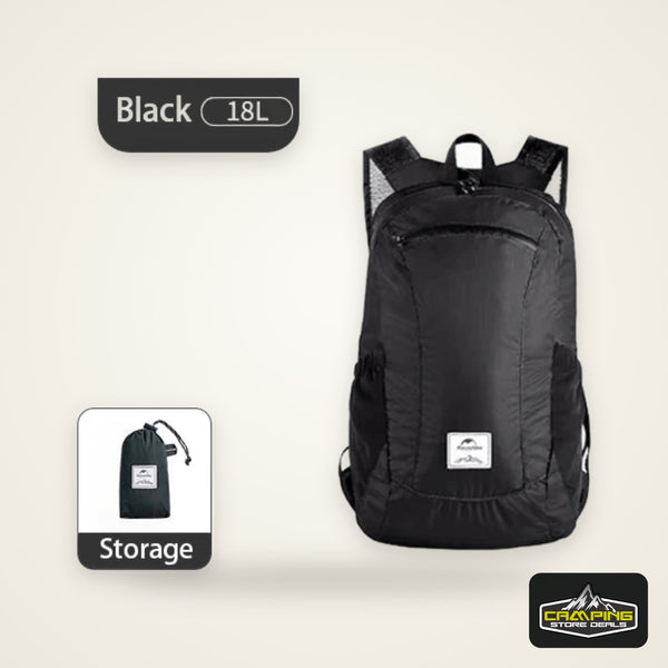Naturehike Ultra Lightweight 18L Camping Backpack Portable Waterproof Nylon Bags Man Outdoor Hiking Sports Travel Backpack