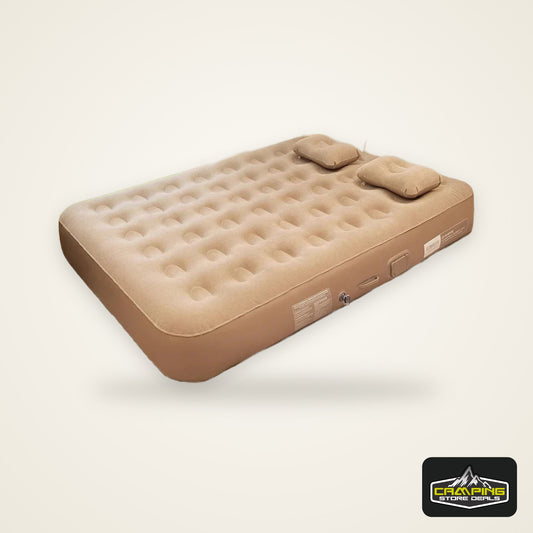 New Air Mattress Built-in Pump Self-inflating Mat Cushion Outdoor Tent Inflatable Bed Double sleeping Pad For Camping or Indoor