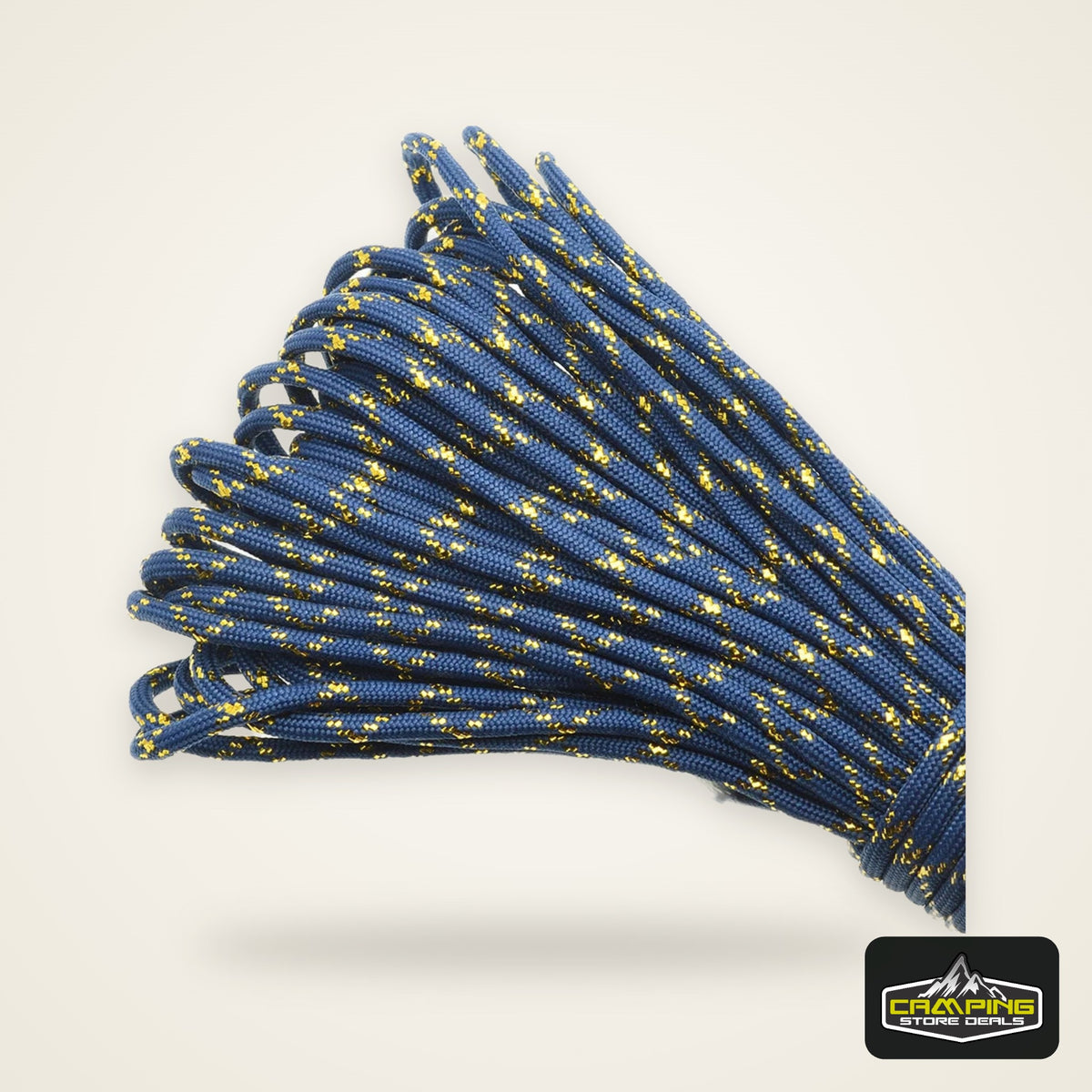 New Gold Silver 550 Paracord Parachute Cord Lanyard Mil Spec Type III 7 Strand Core 100 FT 19 Colors