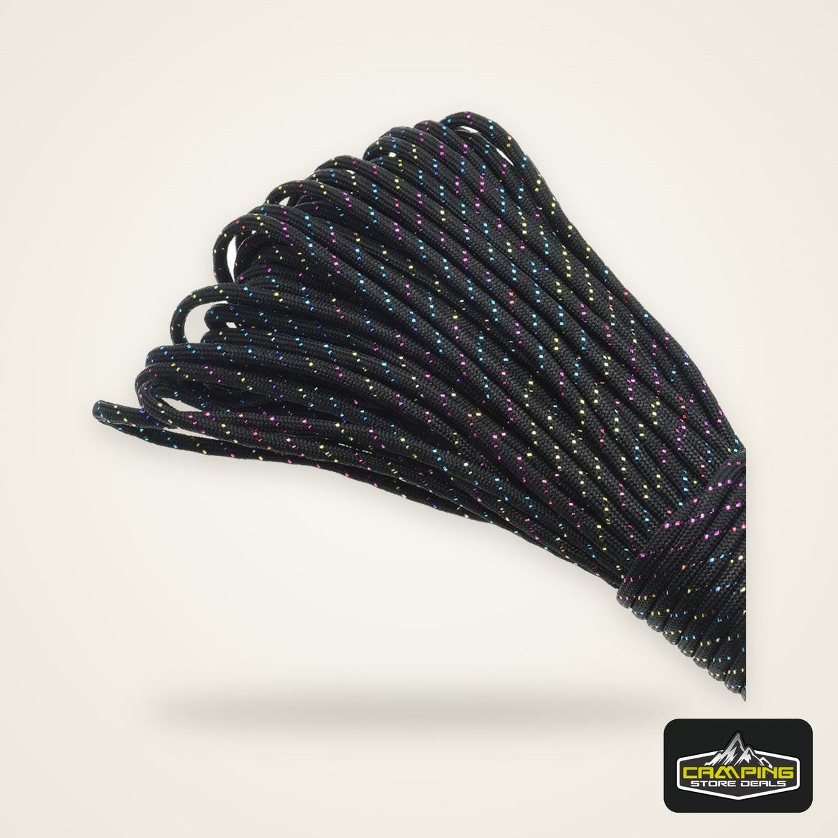 New Gold Silver 550 Paracord Parachute Cord Lanyard Mil Spec Type III 7 Strand Core 100 FT 19 Colors