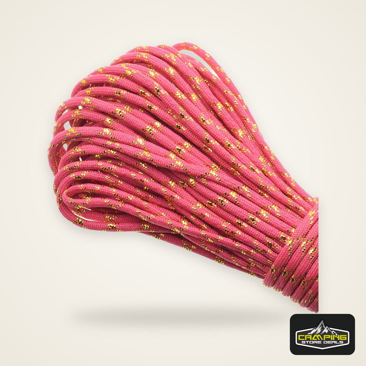 New Gold Silver 550 Paracord Parachute Cord Lanyard Mil Spec Type III 7 Strand Core 100 FT 19 Colors