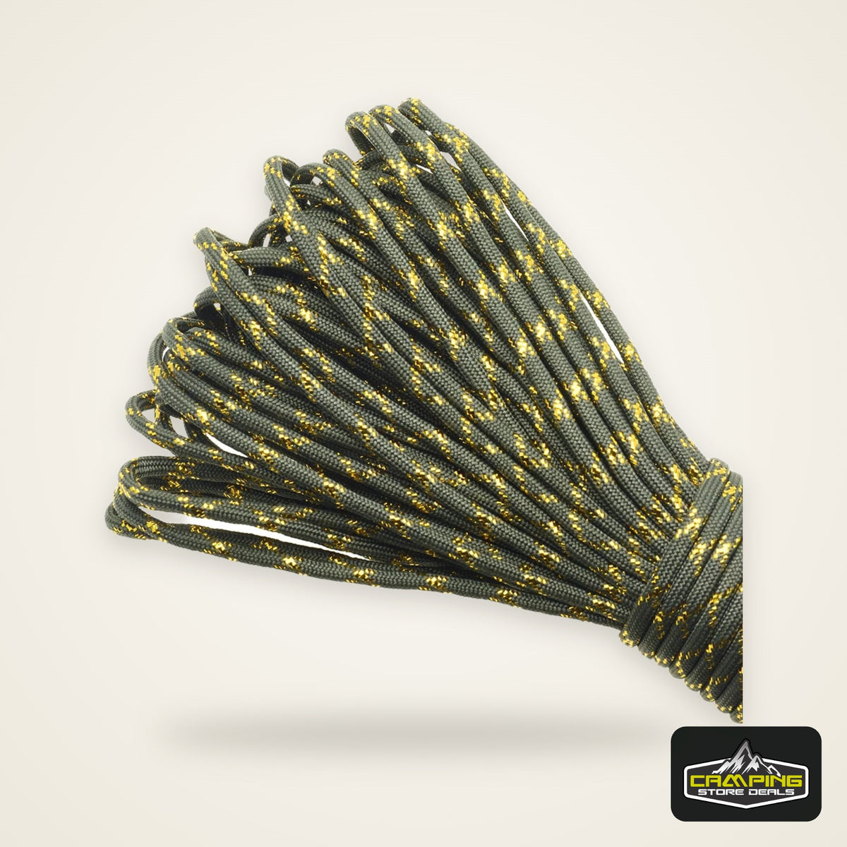 New Gold Silver 550 Paracord Parachute Cord Lanyard Mil Spec Type III 7 Strand Core 100 FT 19 Colors