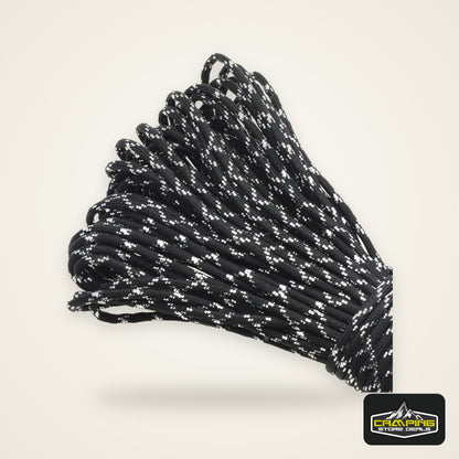 New Gold Silver 550 Paracord Parachute Cord Lanyard Mil Spec Type III 7 Strand Core 100 FT 19 Colors