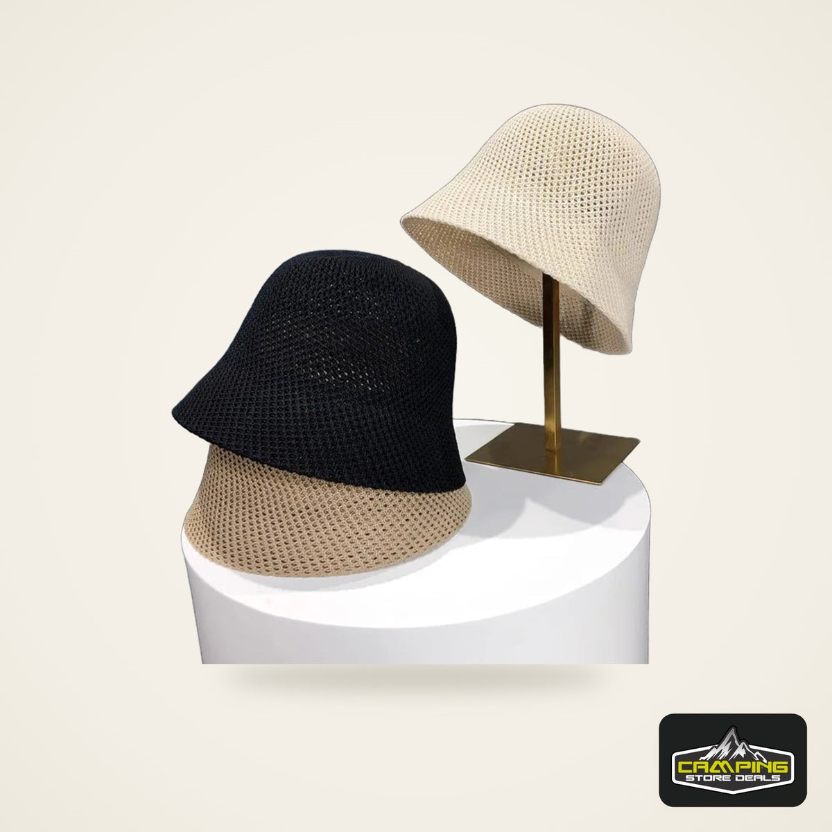 Wide Brim Bucket Hat for Women