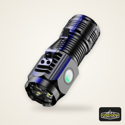 New Ultra Powerful Flashlight 3 Core LED Mini Tactical Flashlight USB Rechargeable High Power LED Torch With Magnet Hand Lamp