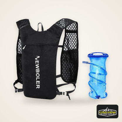 NEWBOLER Breathable Hydration Vest Trail Running Backpacks Lightweight Cycling Run Jogging Marathon Backpack Riding Climbing Bag