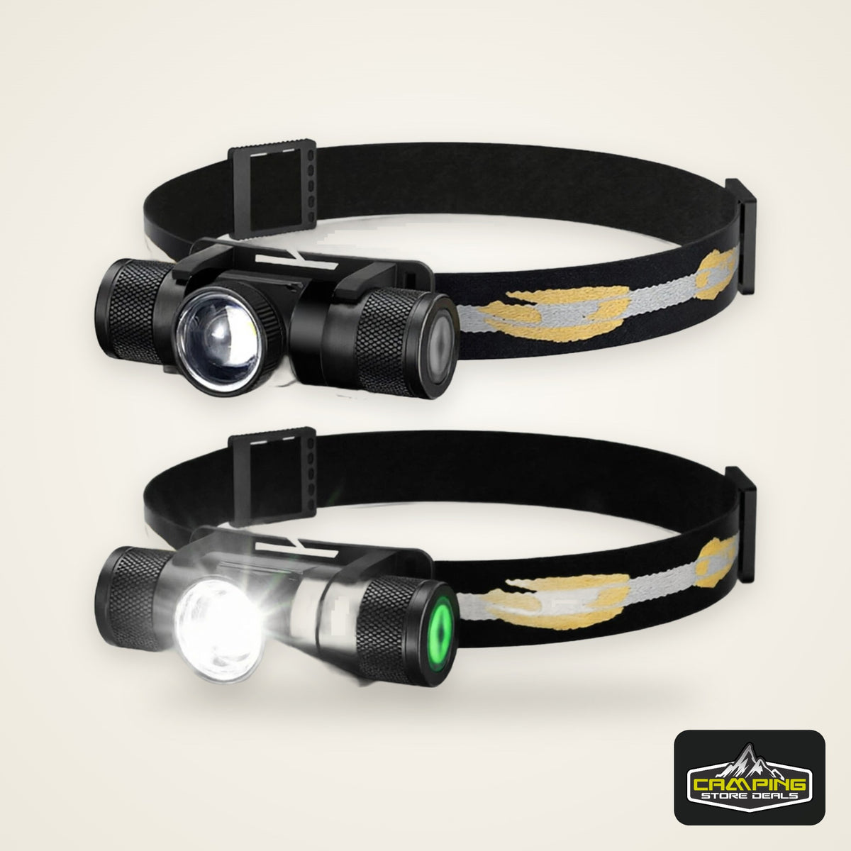 Newest Zoomable LED Headlamp High Power Headlight Use 18650 Rechargeable USB Type-C Torch Camping Hunting Flash light Head Lamp