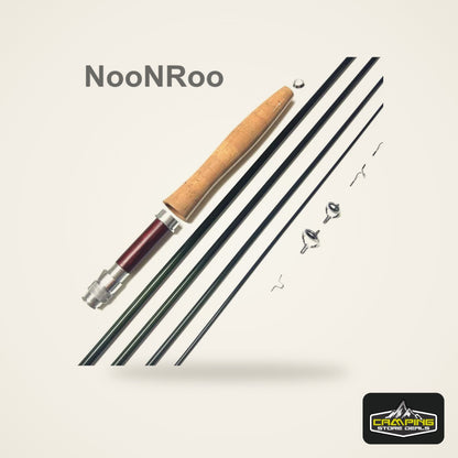 NooNRoo DIY IM8 9ft Fly Rod Kit
