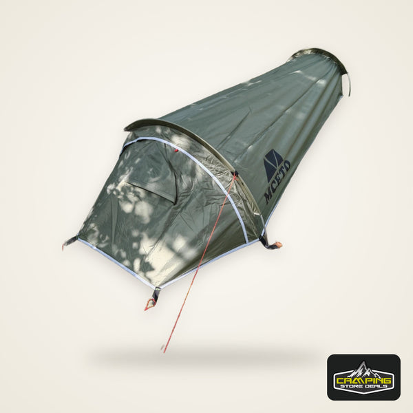Outdoor 1 Person Ultralight Tent Backpack Portable Waterproof Sleeping Bag Tourism Cycling Camping Tents Car Travel Equipment
