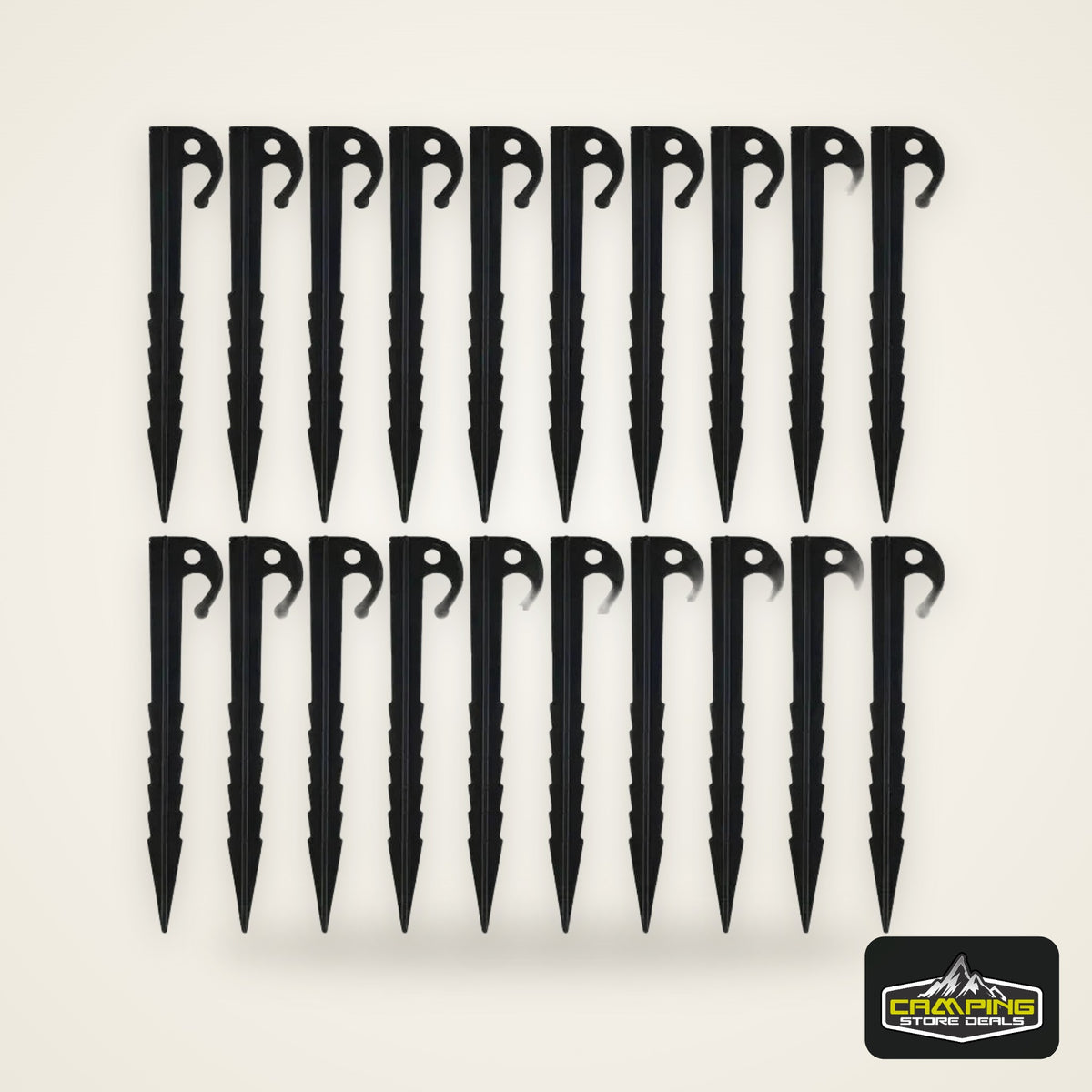 Outdoor Camping Tent Nails Sand Ground Triangular Stake Ground Awning Camping Tools Plastic Tent Pegs Nail Accessories 20/10pcs