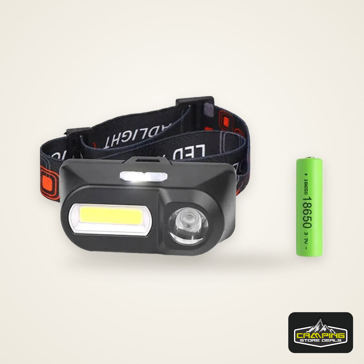 Outdoor Head Lamp Strong Light Cobled Multi Function Headlight USB Charging Head Mounted Flashlight Outdoor Night Fishing