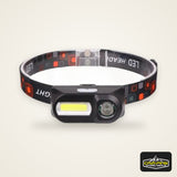 Outdoor Head Lamp Strong Light Cobled Multi Function Headlight USB Charging Head Mounted Flashlight Outdoor Night Fishing