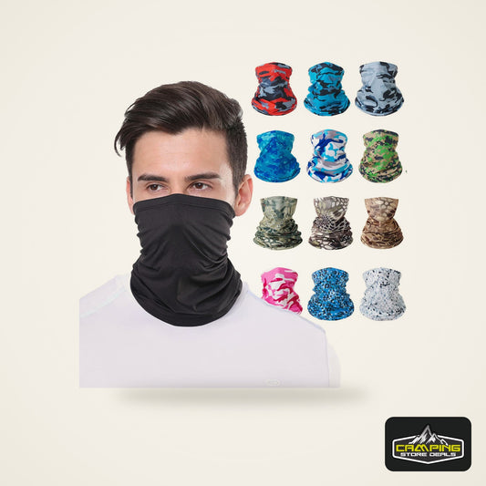 Outdoor Ice Silk Sun Protection Bib Spring and Summer Motorcycle Neck Cover Sports Magic Bandana Riding Mask Full Face