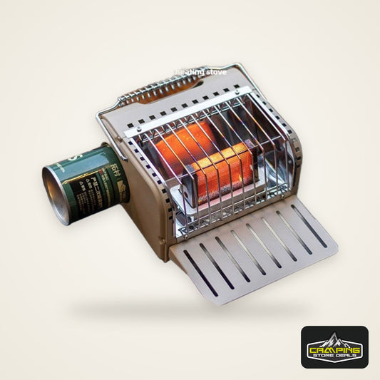 Outdoor Mini Heating Stove Camping Gas Stove Fishing Camping Heater Outdoor Portable Car 2024 Winter Camping Outdoor Supplies