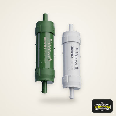 Outdoor Mini Water Filter Straw Water Purification for Survival or Emergency Supplies Portable Micron Water Purifier for Storm