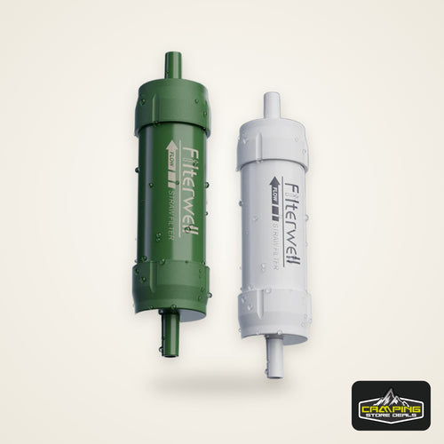 Outdoor Mini Water Filter Straw Water Purification for Survival or Emergency Supplies Portable Micron Water Purifier for Storm