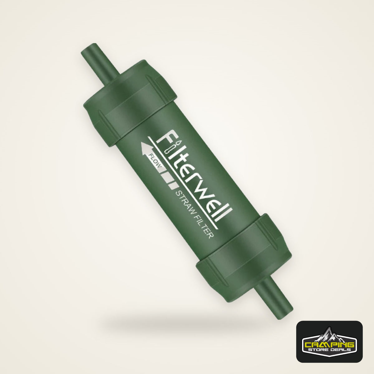 Outdoor Mini Water Filter Straw Water Purification for Survival or Emergency Supplies Portable Micron Water Purifier for Storm