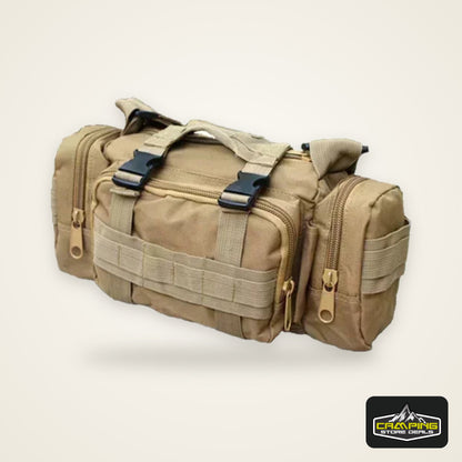 Outdoor mountaineering bag 600D waterproof Oxford shoulder bag camping hiking fishing bag hiking backpack