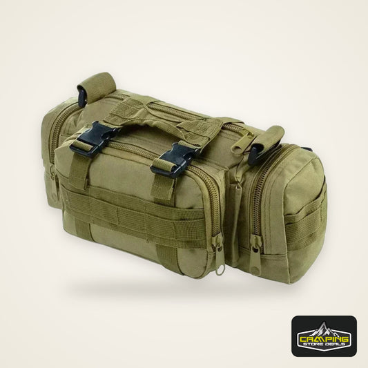 Outdoor mountaineering bag 600D waterproof Oxford shoulder bag camping hiking fishing bag hiking backpack