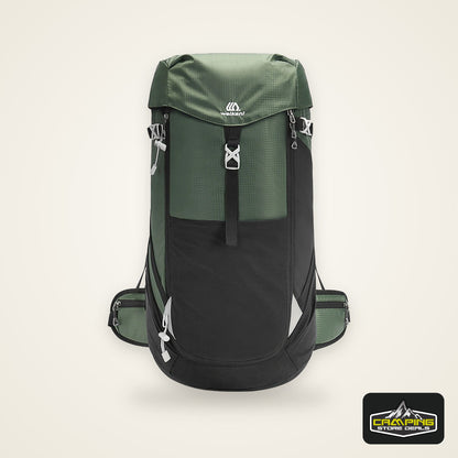 Outdoor Running Bag Bicycle Bag 50L Mountaineering Backpack Waterproof Riding Breathable Jogging Travel Daypack Bag for Riding