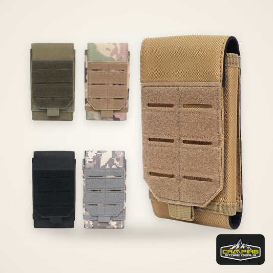 Outdoor Sports Molle Phone Pouch Waist Pack EDC Tool Bag Mobile Phone Holder Hiking Hunting Camping  Accessories Mag Holster Bag