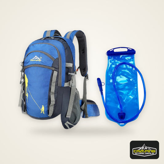 Outdoor Sports Short Distance Trip Backpack Mountaineering Duffel Bag Camping Travel Knapsack Climbing Hiking Hydration Rucksack
