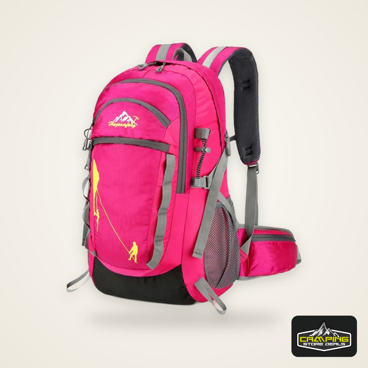 Outdoor Sports Short Distance Trip Backpack Mountaineering Duffel Bag Camping Travel Knapsack Climbing Hiking Hydration Rucksack