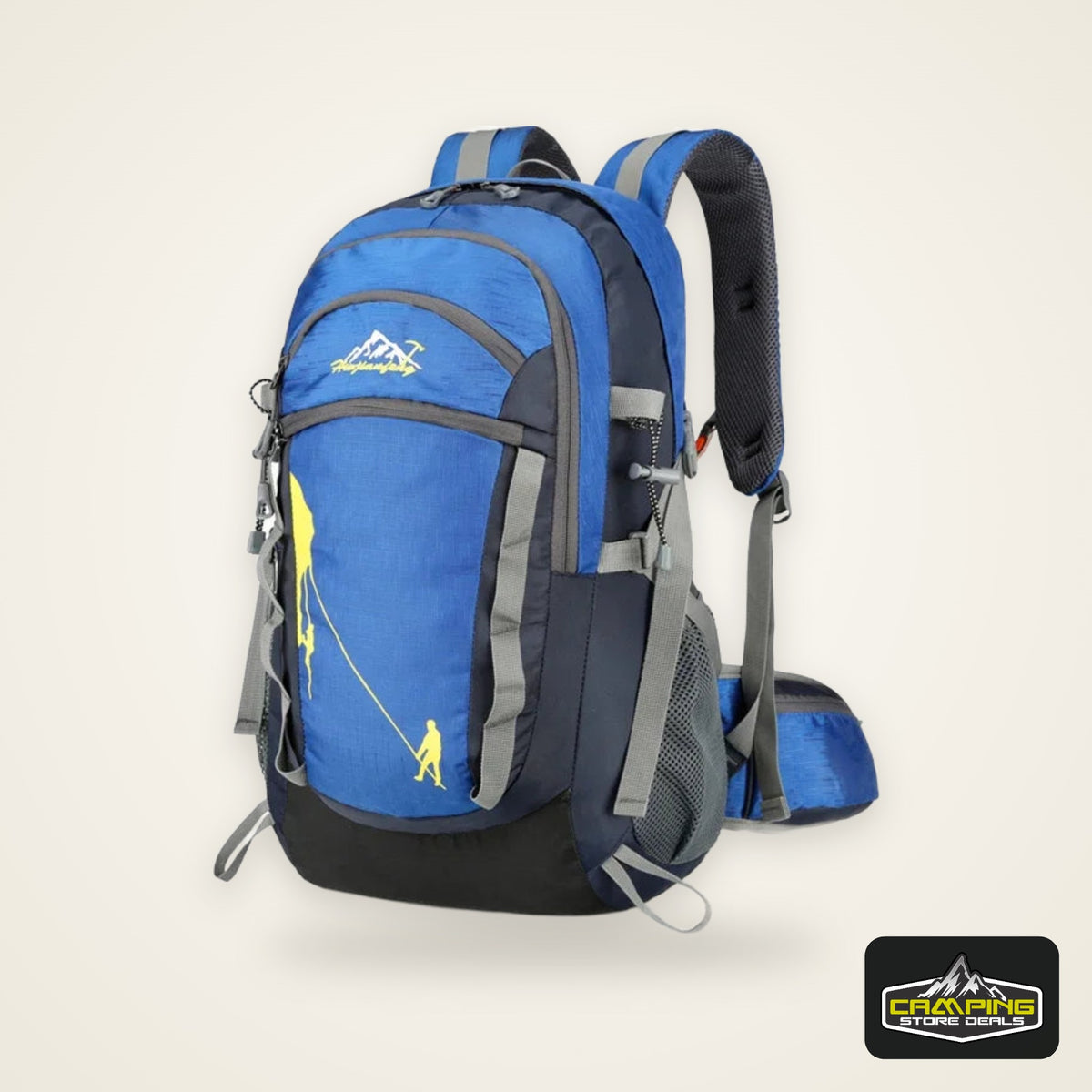 Outdoor Sports Short Distance Trip Backpack Mountaineering Duffel Bag Camping Travel Knapsack Climbing Hiking Hydration Rucksack