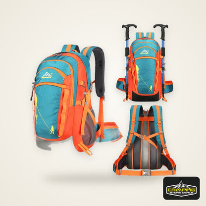 Outdoor Sports Short Distance Trip Backpack Mountaineering Duffel Bag Camping Travel Knapsack Climbing Hiking Hydration Rucksack