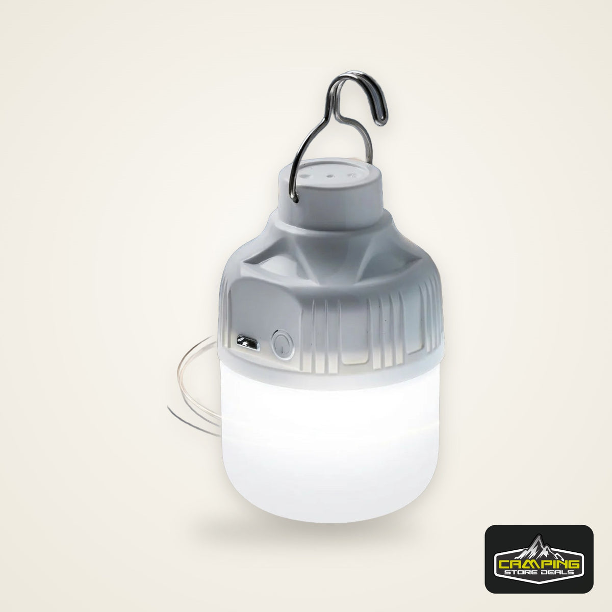 Outdoor USB Rechargeable LED Lamp Bulbs Super Bright Emergency Light with Hook Portable Camping Fishing Lantern Night Lights