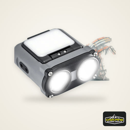 Owl Headlamp Type-c Rechargeable Headlight Portable Rotating Hunting Lights Led Flashlight Fishing Front Bicycle Light