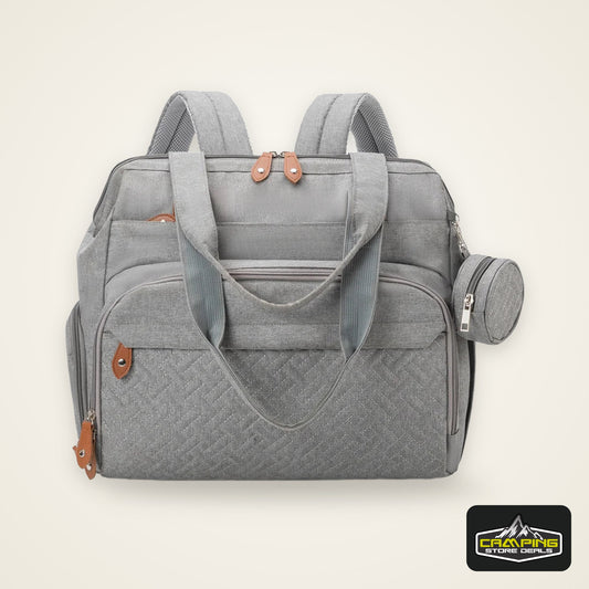 PANGDUBE Diaper Bags with 1pc Pacifier Bag Dad Mom Backpack for Travel Mommy Backpack for Baby Accessories Maternity Bag