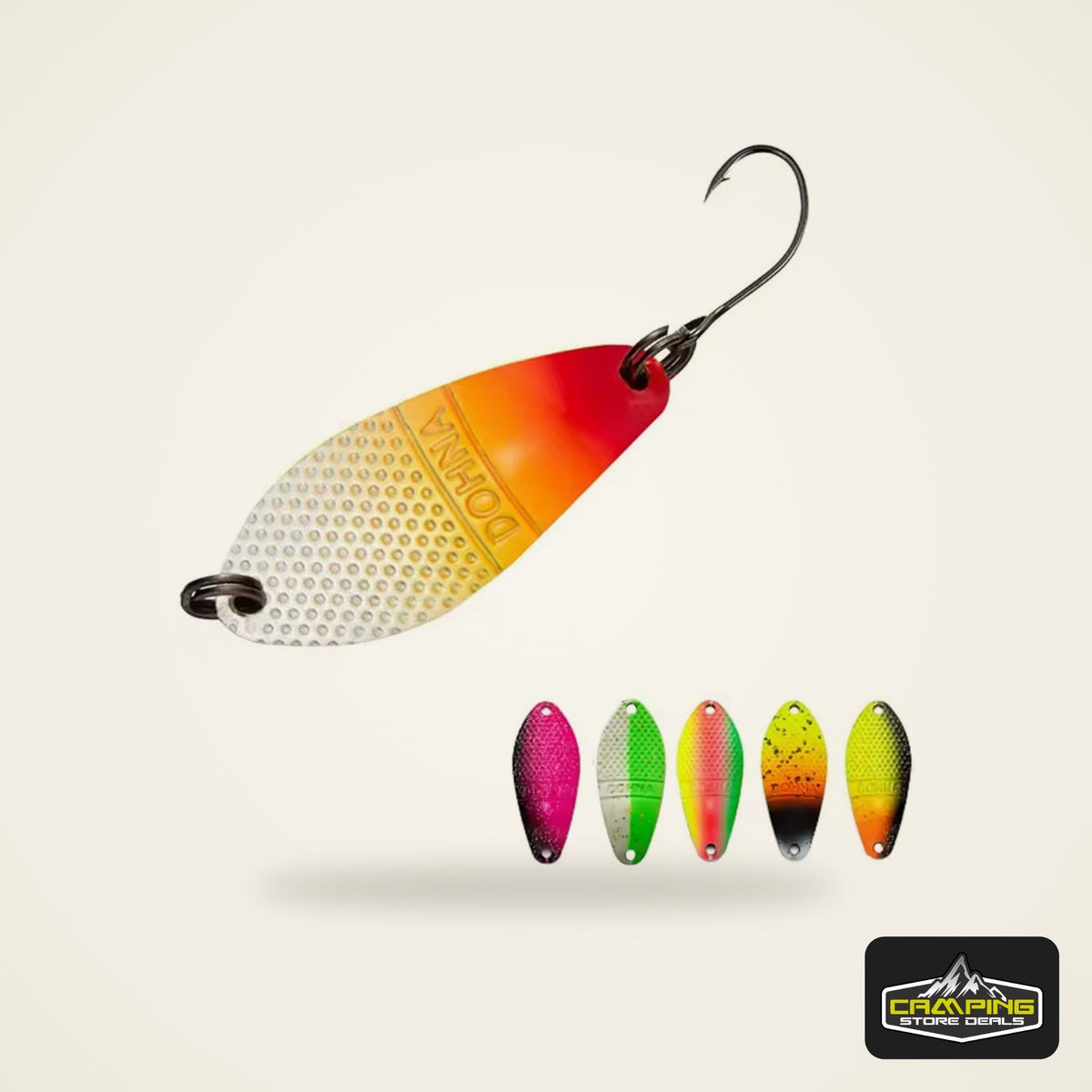 Colorful Copper Stream Spoons 3g