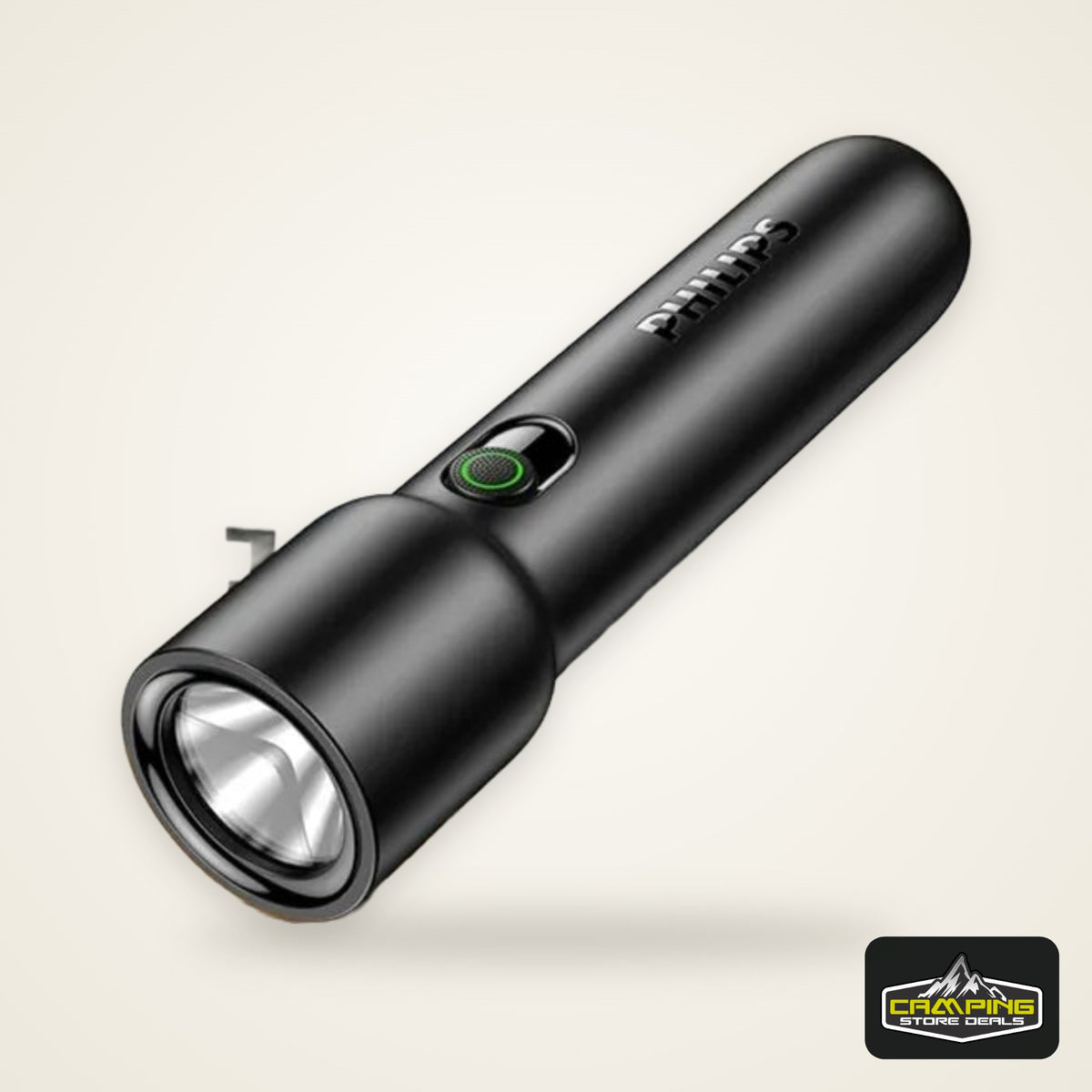 Philips 2025 New EDC Portable Flashlight Rechargeable LED Flashlights for Defensa Personal Self Defense Camping Hiking