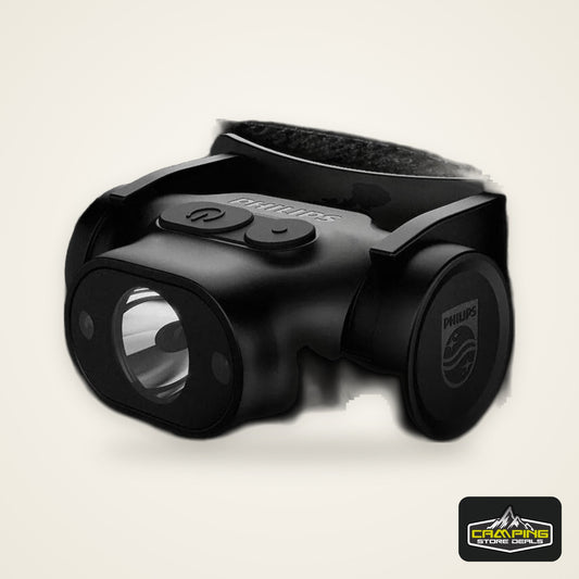 Philips LED Headlamp Sensor Head Flashlight of Lighting Type-C Rechargeable Headlight Outdoor Camping Fishing Lantern