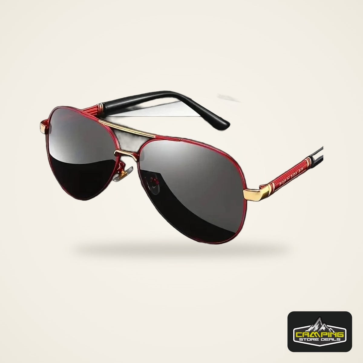 Metal Frame Polarized Sunglasses